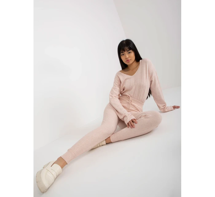 Kalhoty VI SP 20281.40P světle růžová