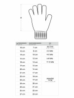 Yoclub Chlapecké rukavice s 1 prstem a dotykovou obrazovkou RED-0020C-AA1C-001 Grey