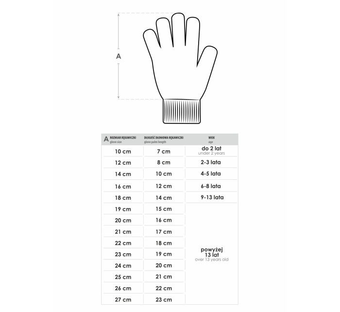 Yoclub Chlapecké rukavice s 1 prstem a dotykovou obrazovkou RED-0020C-AA1C-001 Grey