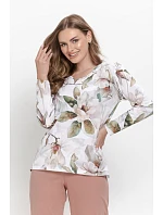 DÁMSKÉ DLOUHÉ PYŽAMO model 22322103 - Taro DÁMSKÉ DLOUHÉ PYŽAMO model 22322103 - Taro
