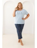 Pyžamo model 21890489 cr/r 2XL3XL W26 dámské - Regina