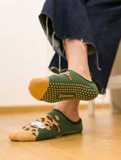 Dámské vzorované ponožky model 16207065 Frotte ABS 3540 - Steven