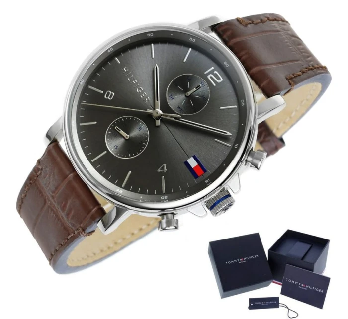 Pánské hodinky + BOX dámské model 21804617 - Tommy Hilfiger Pánské hodinky + BOX dámské model 21804617 - Tommy Hilfiger