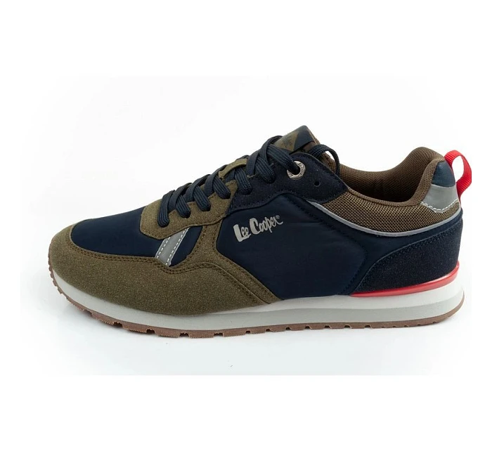 Lee Cooper sportovní obuv pánské tenisky módní pohodlné odolné námořnická modrá khaki