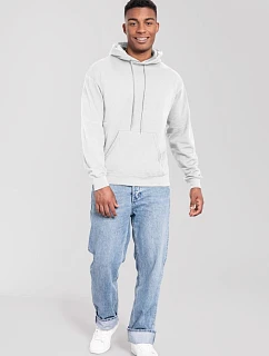 Fruit of the Loom Iconic 250 Hooded Sweat Mikina s kapucí 16.2294 white