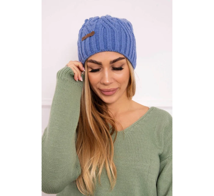 Fleecová čepice Paulina K227 light denim Fleecová čepice Paulina K227 light denim