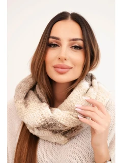 model 21859459 Dámská čepice s kapucí zelená neonová - K-Fashion