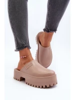 Dámské žabky na masivní podrážce Big Star model 21649446 Bílé - Big Star Shoes Dámské žabky na masivní podrážce Big Star model 21649446 Bílé - Big Star Shoes