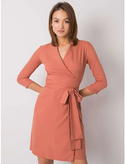 Šaty LK SK model 15410846 tmavě oranžová - FPrice