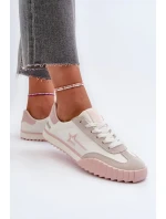 Dámské nízké tenisky Big Star Růžové Dámské nízké tenisky Big Star Růžové