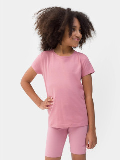 Dívčí tričko 4FJSS23TTSHF279-54S růžové - 4F