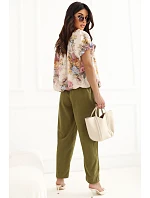 Kordové kalhoty model 227687 Rue Paris