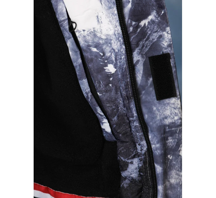 FashionStreet pánská tmavě modrá zimní lyžařská bunda TX5125