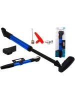 PUMPIČKA NA KOLO MINI ALU XQMAX MODRÁ