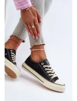 Dámské nízké tenisky Big Star Černé Dámské nízké tenisky Big Star Černé