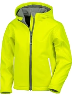 R Dětská 3vrstvá softshellová bunda s kapucí neon model 22427993 - Result R Dětská 3vrstvá softshellová bunda s kapucí neon model 22427993 - Result