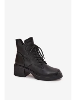 Dámské kožené kotníkové boty na klínku s podšívkou Vinceza 39950 Černé Dámské kožené kotníkové boty na klínku s podšívkou Vinceza 39950 Černé