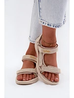 Dámské sandály Lee Cooper LCW-26-34-4431L Béžové