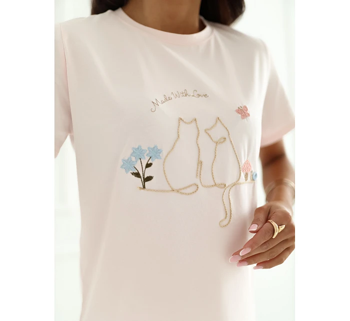 Tričko IR TS R2766.60 světle růžové