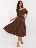 Šaty MI SK A2609.96 hnědé