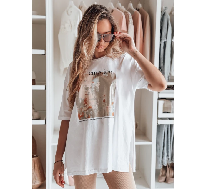 Dámské tričko EMLOT bílé FashionStreet RY2622