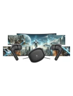 Bezdrátová sluchátka GIEWONT RealSound PRO ANC ENC GWS800-1 Black