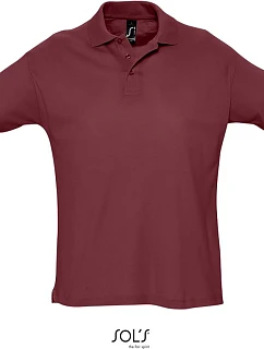 SOL'S Summer II Piqué polo 25.1342 burgundy