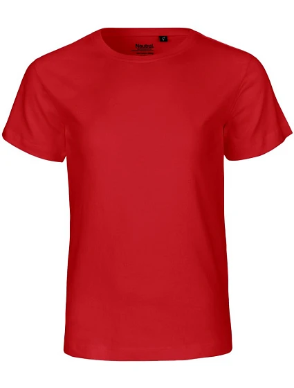 Neutral O 30001 Dětské tričko z bio bavlny 77.3001 red Neutral O 30001 Dětské tričko z bio bavlny 77.3001 red