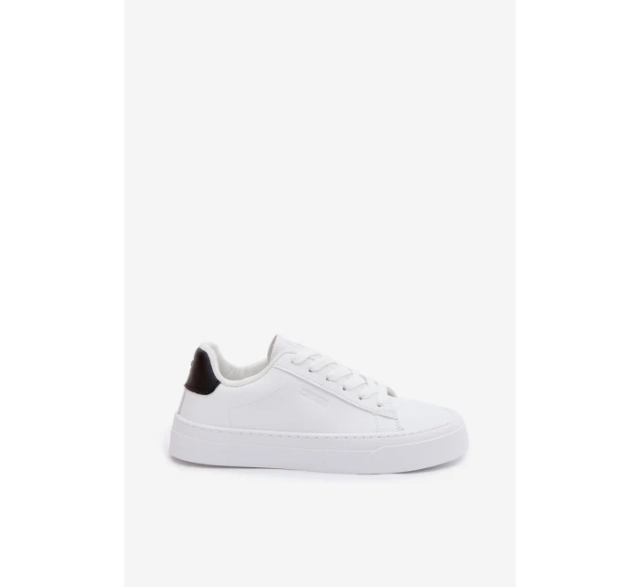 Dámské tenisky z eko kůže Big Star TT274928 HI-POLY SYSTEM Bílé Dámské tenisky z eko kůže Big Star TT274928 HI-POLY SYSTEM Bílé