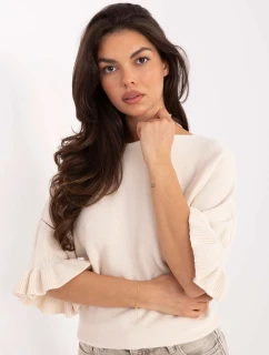 Jumper IT SW 99244.65 světle béžový