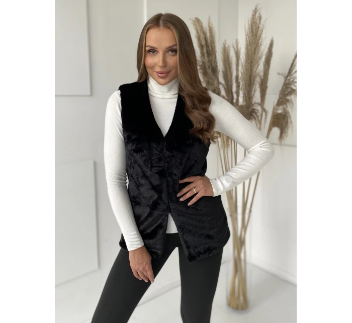 Dámská vesta YP KZ Černá model 21857557 - FPrice Dámská vesta YP KZ Černá model 21857557 - FPrice