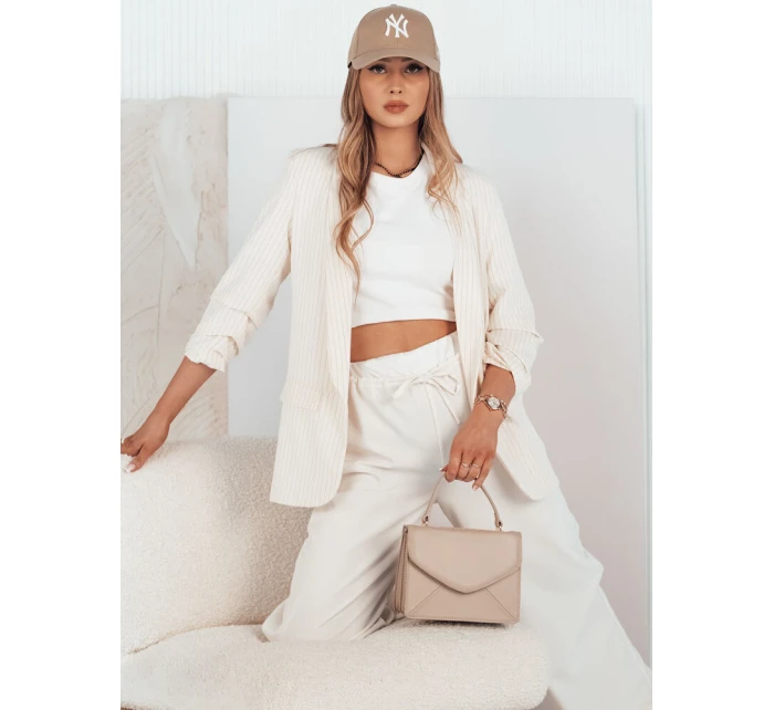 Dámská bunda OPTON ecru FashionStreet PY0094