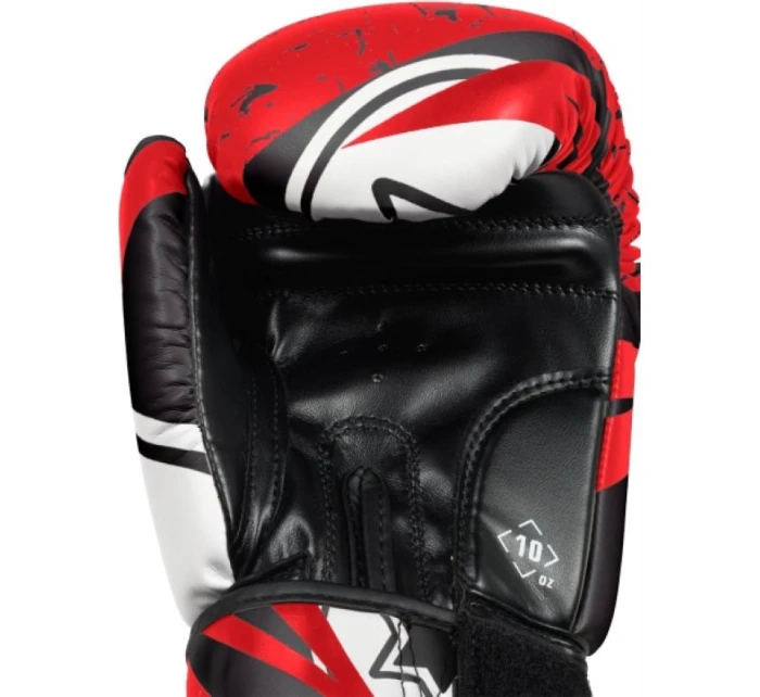 Boxerské rukavice TOP TEN "URBAN ARTS" černo-červené