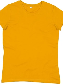 M 02 Dámské bio IC tričko model 22514712 mustard - Mantis
