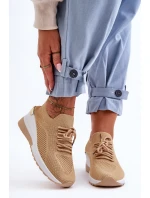 Sportovní Boty Na Podpatku Bežové model 21627622 - Boto Sportovní Boty Na Podpatku Bežové model 21627622 - Boto