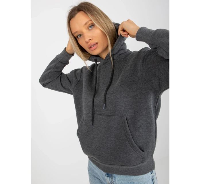 Dámská mikina CT BL F 621124 tmavě šedá