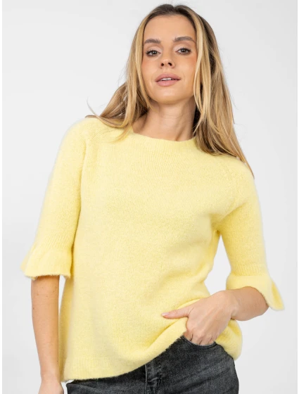 Jumper MI SW 1901.66 světle žlutý Jumper MI SW 1901.66 světle žlutý