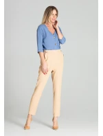 Dámská halenka model 18041562 modrá - Figl