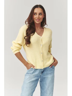 Svetr na zapínání  model 223254 Makadamia