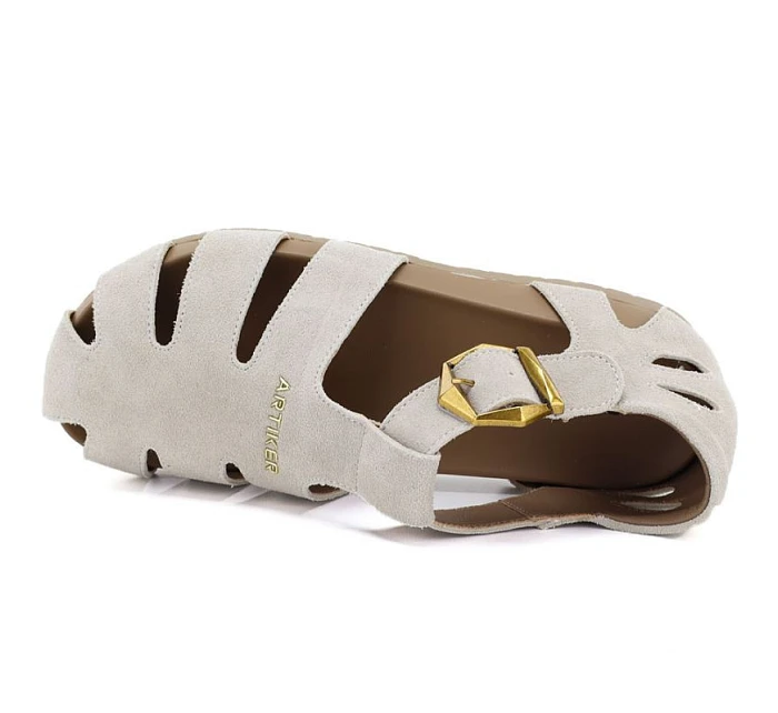 Dámské béžové kožené sandály Artiker model 22121878