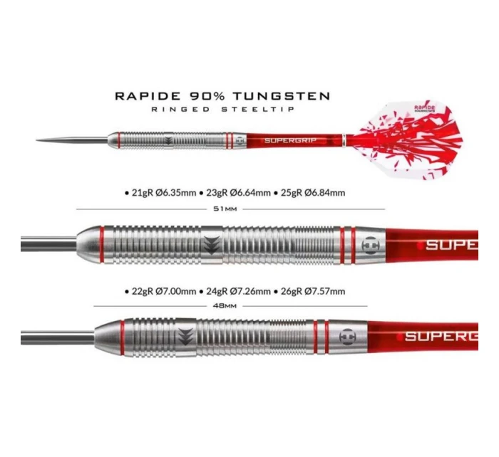 Šipky  90% Steeltip model 21136931 - Harrows