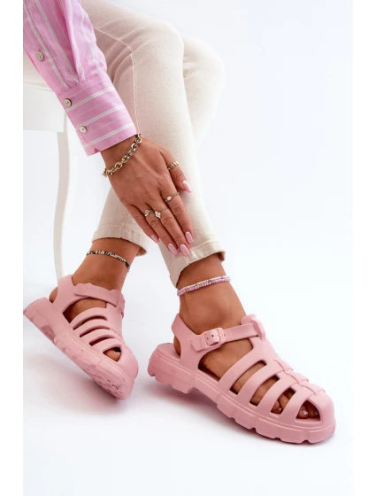 Dámské Pěnové Sandály Růžové model 21654480 - Boto Dámské Pěnové Sandály Růžové model 21654480 - Boto