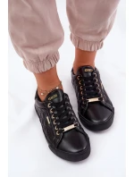 Dámské Tenisky Z Eko Kůže Big Star RR274323 Černé Dámské Tenisky Z Eko Kůže Big Star RR274323 Černé