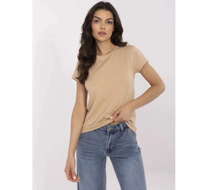 Tričko RV TS 4623.83 velbloudí Tričko RV TS 4623.83 velbloudí