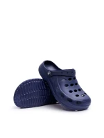 Dámské Nazouváky Tmavě Modré Pěnové Crocsy EVA Dámské Nazouváky Tmavě Modré Pěnové Crocsy EVA