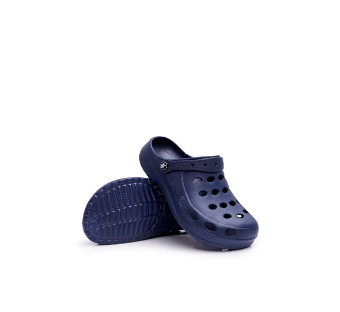 Dámské Nazouváky Tmavě Modré Pěnové Crocsy EVA Dámské Nazouváky Tmavě Modré Pěnové Crocsy EVA