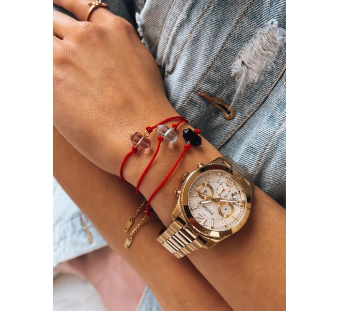 FashionStreet CRISTAL červený náramek LY0058