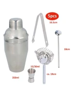 BARMANSKÁ SADA 5 KUSŮ ŠEJKRŮ NA NÁPOJE ALPINA