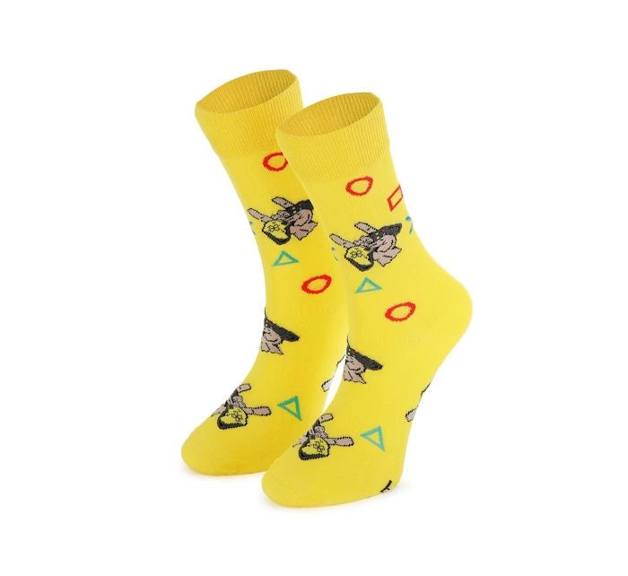 Unisex ponožky s motivem – balení 2 v model 21770426 - K-Fashion Unisex ponožky s motivem – balení 2 v model 21770426 - K-Fashion