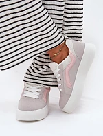 Dámské Tenisky Na Platformě Šedé Tellnira